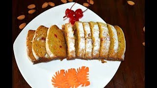 Carrot cake recipe without oven  How to make carrot cake easy recipe [upl. by Aneetak]