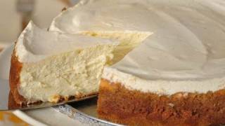 New York Cheesecake Classic Version  Joyofbakingcom [upl. by Anayet]