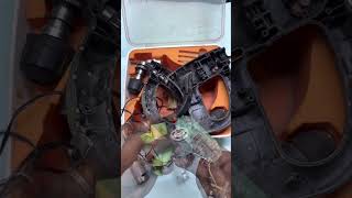 Old Model Cordless Hammer Drill Battery and Motor replacement tamilgear23 machine repair [upl. by Aicad]