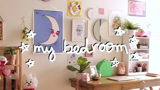 my LA room tour  dreamy cute amp cozy space ☁️🌿 [upl. by Takakura]