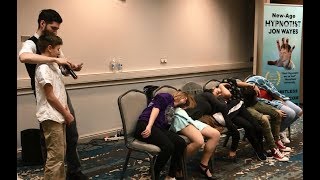 Hypnotist Paul Knight  Howards Grove Middle School 2017 [upl. by Anelaj]