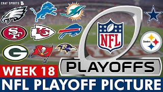 NFL Playoff Picture NFC amp AFC Clinching Scenarios NFL Week 18 Schedule Wild Card Race amp Standings [upl. by Sewell]