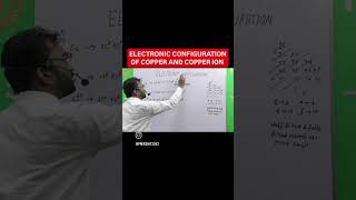 Electronic Configuration of Copper and Copper Ion  Cu  Cu  Cu2 ion viralshorts reels cbse [upl. by Adnoloy]