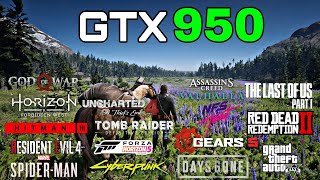 GTX 950 Gaming Test [upl. by Wadleigh]