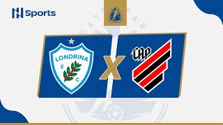 Campeonato Paranaense 2024 Londrina x Athletico  8ª Rodada  AO VIVO  COM IMAGENS [upl. by Tali600]