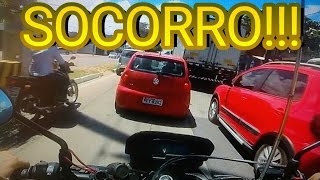 ■ SOCORRO Alguém morrendo no carro vermelho Sai da frente P Erick MotoVlog [upl. by Emil]