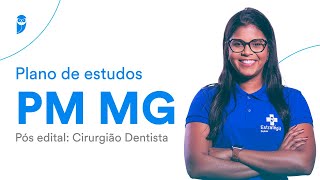 Plano de estudos PM MG Pós edital Cirurgião Dentista [upl. by Merri]