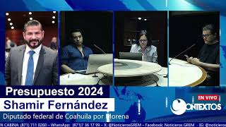 Presupuesto 2024 con Shamir Fernández en Contextos [upl. by Cleveland]