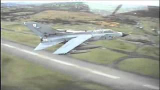 RAF Tornado Near Miss  Forces TV [upl. by Aserret]