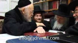 Rabbi Menashe Klein Gavd Ungvar meeting with R Elyashiv  Teves 5771 [upl. by Bowman]