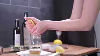 Lemon Vinaigrette Salad Dressing [upl. by Adnarom]