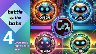 Battle Of The Bots 4 Chatbots Put To The Test [upl. by Eintrok]