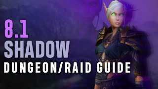 Shadow PvE Guide for RaidsMythic in BFA 81 [upl. by Aikram]