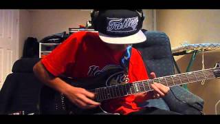 Infant Annihilator  Pray For Plagues Cover  ESP LTD Deluxe H1007 7 String [upl. by Singh]