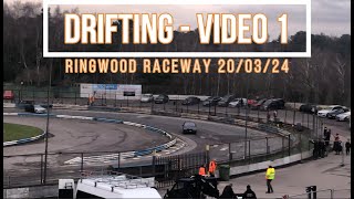 Ringwood Raceway 200324  Drifting Video 1 [upl. by Cusick651]