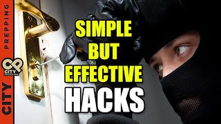 10 Easy amp Inexpensive Hacks to BurglarProof Your Home [upl. by Brelje982]