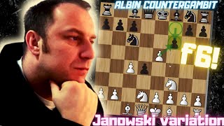 How to Beat the Janowski Variation of the Albin Countergambit  D08 👑 Gambit Declined Series [upl. by Radu89]