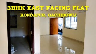 3BHK EAST FACING FLAT l NEAR KONDAPUR GACHIBOWLI [upl. by Riorsson871]