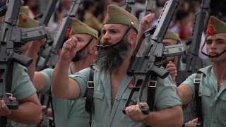 La Legión Ronda Desfile con motivo del aniversario fundacional  20SEP2024 [upl. by Orlosky]