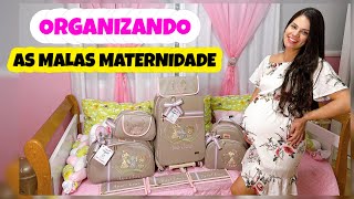 ARRUMEI AS MALAS MATERNIDADE DA BEBÊ E DA MAMÃE [upl. by Leciram]