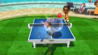 Wii Sports Resort  Table Tennis  vs A Chopper [upl. by Chiquia]