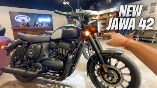 2023 New Jawa 42 New Model Full Review [upl. by Eirrol]