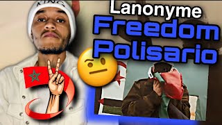 Lanonyme  Freedom Polisario  REACTION 🇲🇦🇩🇿🔥رسالة من القلب من مغربي [upl. by Jaan]