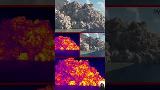 Strombolis Volcano Erupts Into Sea amp Becomes Infrared viral news shorts [upl. by Iphlgenia]