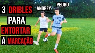 3 DRIBLES para ENTORTAR o ADVERSÁRIO  APRENDA A DRIBLAR [upl. by Camellia967]