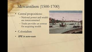 Liberalism Mercantilism and Political Economy [upl. by Deelaw]