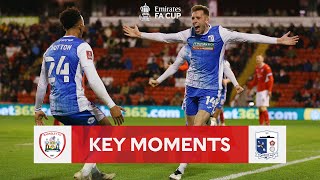 Barnsley v Barrow AFC  Key Moments  Third Round  Emirates FA Cup 202122 [upl. by Leuamme963]