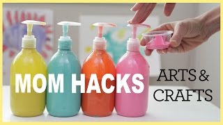 MOM HACKS ℠  Arts amp Crafts Ep 2 [upl. by Yddur]