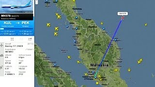 لحظة اختفاء الرحلة MH370 من على شاشة الرادار [upl. by Paynter]