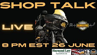 Shop talk LIVE with DrHarley [upl. by Engdahl]