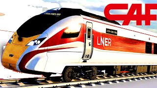 NEW CAF Trains for LNER  UK Railway News [upl. by Calan]