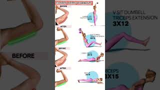 Flabby Arms Workout flabbyarms workoutforwomen home workout [upl. by Blasien]