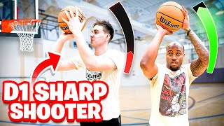 3 Point Contest vs Cleveland State Sharp Shooter [upl. by Elatsyrc]