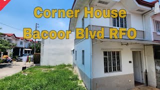 Corner House and Lot at Villa Felicia Bacoor Boulevard Re Sale thru Cash or Pagibig Lipat Agad [upl. by Edd497]