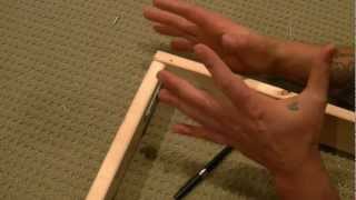 Part 2 How To Build Acoustic Clouds and Wall Panels [upl. by Schilt213]