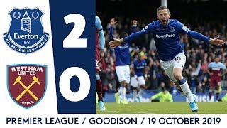 SIGURDSSON WITH ANOTHER SCREAMER  EVERTON 20 WEST HAM HIGHLIGHTS [upl. by Ellora519]