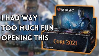 MTG Core 2021 Booster Box Opening [upl. by Raskind]