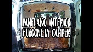 10 Cómo Panelar Interior Furgoneta Camper  Al Son de mi Furgón [upl. by Callum283]