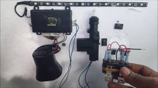 How To Wire Up A 5 Wire Door lock Actuator Relay From Start To finish Very Easy [upl. by Dulce]