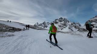 Sci alpinismo dallAlpe Devero al monte Cazzola [upl. by Nosna]