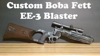 Rubies Boba Fett Blaster Custom Paint Job [upl. by Tnirb]