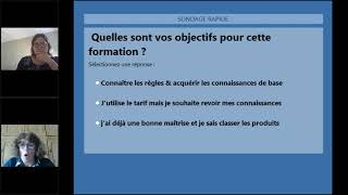 Nomenclature douanière règles outils et exemples de classement focus produits de santé liés au Co [upl. by Anerbas61]