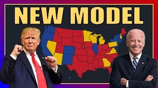 FiveThirtyEights New Model Shows a TIE 2024 Election Prediction [upl. by Naginarb]