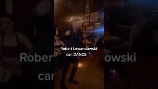 Robert Lewandowski can really dance 😂🕺 shorts [upl. by Nauqel409]