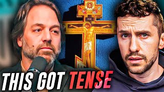 Johnathan Pageau PRESSES Ruslan on Orthodox vs Protestant Faith JonathanPageau dirtpoorrobins [upl. by Finbur634]