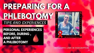 Preparing For phlebotomy Tips amp Experiences MPNs Polycythemia Vera  infograph link in description [upl. by Caye295]